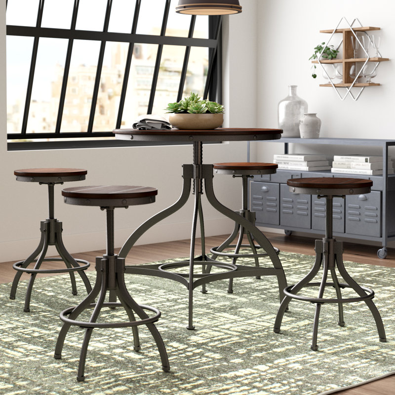 Trent Austin Design Yvette 5 Piece Counter Height Dining Set & Reviews